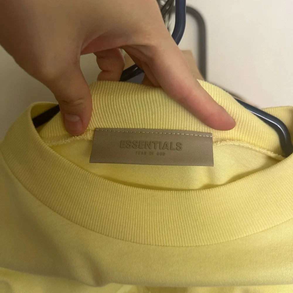 Fear OF GOD Essentials Long Sleeve shirt size S(14-16) in EUC - Picture 7 of 8